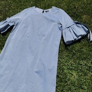 Blue Baby Doll Dress